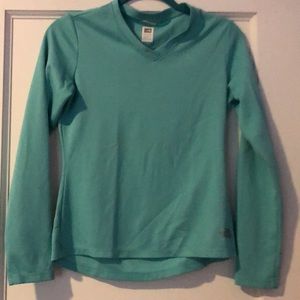 Blue North Face Long Sleeve Top